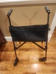 Stander Two Wheel Folding Walker Ez Fold-n-go For Seniors Lightweight Usa. Fixed Price $59.99.