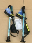 Ergoactives Ergobaum Adjustable 7G Shock Absorbing Forearm Crutches & - New. Fixed Price $149.99.