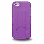 Amzer Shellster Holster Combo Case Cover For Apple Iphone 5C With Stand. Fixed Price $10.99.