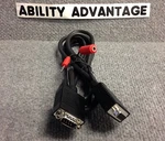 Permobil Cable Extension 9 Pin With 3.5MM Mono Jack, 2 Meters - Brand New. Fixed Price $40.00.