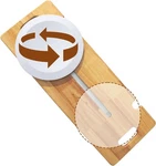 Slide Transfer Board With Turntable, Patient Assist For Wheelchair To Bed Car. Fixed Price $86.99.