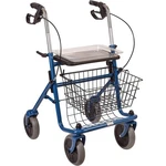 Dmi Steel Rollator Walker With Padded Seat, Adjustable Handle Height, Removable. Fixed Price $207.57.