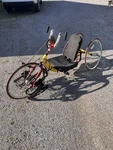 Invacare Top End Excelerator Xlt Hand Cycle Yellow. Fixed Price $1700.00.