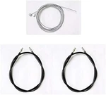Rollator Brake Cables With Covers: Nova Rolling Walkers (2-54" / 2-35". Fixed Price $45.95.