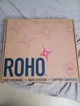 Roho 1R1011C Quadtro Select Inflatable Seat Cushion Black 18X16X2.5". Fixed Price $120.00.