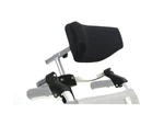 Karman Universal Folding Headrest For Wheelchair, Arctic Silver, Medium, 16-18". Fixed Price $226.04.