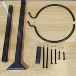Suitable For Agri-fab 45-0572 Zero Turn Mower Handle/bucket Bracket, Black. Fixed Price $44.28.