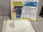 3 X New Vintage Sterling, Ultratech Orlon Acrylic Prosthetic Sock Size 0, Pl. Fixed Price $17.48.
