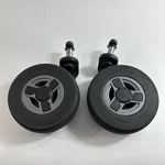 Pride Go/z Chair Jazzy Select Traveller 6" Front Caster Wheels Forks Read. Fixed Price $49.95.