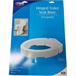 Carex Toilet Seat Riser Elongated Raised Adds 3.5" 300 Lbs. Capacity. Fixed Price $19.98.