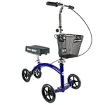 Kneerover Deluxe Steerable Cycle Walker Scooter Crutch KC-06 Blue. Fixed Price $150.00.