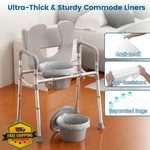 Homland Commode Liners With Pads 100 Bags +. Fixed Price $41.99.