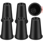 6 Pack 8 Inch Round Riser/furniture Bed/bed Risers/furniture Lifter/.... Fixed Price $64.08.