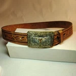 Steer Cow Belt Buckle Adult 32". Fixed Price $13.99.