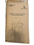 Vaunn Medical Shower Chair With Back - New In Box!. Fixed Price $22.95.