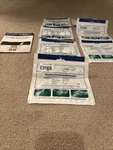 Empi Stimcare Specialty Electrodes 198622-001 2.25IN 2.5IN 7 Count Exp 01/2011. Fixed Price $10.50.