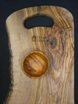 Charcuterie Serving Cutting Board Olive Wood W/ Dipping Bowl Elevate Lifestyle. Fixed Price $175.00.