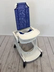Rifton Blue Wave E806 Mobile Recline Shower Chair Special Needs Toilet Small. Fixed Price $899.00.