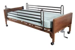 Delta Ultra Light Full Electric Hospital Bed With Rails And Foam Mattress. Fixed Price $2505.95.