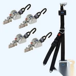 Qrt Max Kit For Track, Retractable Shoulder/lap Belt Combo With He. Fixed Price $707.99.
