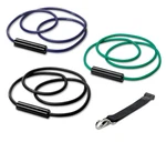 Exerband-triple Loop Exercise Intermediate Kit, 3 Unilateral Tubes. Fixed Price $29.95.