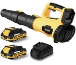 Leaf Blower, 21V Cordless Electric With 2.0AH Batteries And Hour F.... Fixed Price $98.66.