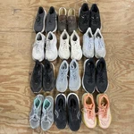 Lot 12 Pairs Of Athletic Shoes Bulk Wholesale Reseller Hoka Brooks Saucony Nike. Fixed Price $177.78.