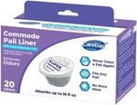 Carebag Commode Liners With Super Absorbent Pad, 1 Count (pack Of 20), Purple. Fixed Price $31.57.