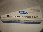 Nib Invacare Neck Back Traction Set Overdoor Cervical Kit 20 Lb Weight Bag. Fixed Price $20.00.
