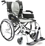 Karman K-2512 Ultra Light 19 Lbs Ergonomic Wheelchair With Footrest. Fixed Price $1304.99.
