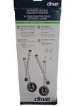 Drive Extended Height Walker And Legs Combo Pack, 5" Wheels, 1 Pair. Fixed Price $29.89.