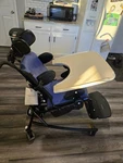 Large Rifton Activity Chair R870 Hi-lo Base Spring Seat 250 Lbs.. Fixed Price $2399.99.
