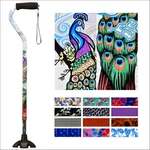 Nova Joy Offset Quad Walking Cane Lightweight Adjustable Self Standing Support. Fixed Price $41.19.