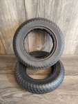 One Set Electric Scooter Solid Tire 10 X 2.5 Tyre Non Pneumatic Flat. Fixed Price $27.99.