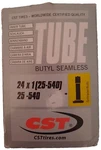 Cst Tires Butyl Seamless Bicycle Inner Tube 24 X 1. Fixed Price $12.75.