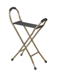 Folding Lightweight Cane With Sling Style Seat. Fixed Price $57.87.