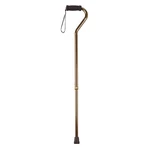 Foam Grip Offset Handle Walking Cane - Bronze. Fixed Price $39.99.