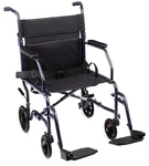 Drive Medical Lightweight Transport Wheelchair With Swing-away Footrests. Fixed Price $110.00.