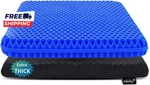Gel Seat Cushion For Long Sitting Extra Thick Wheelchair. Fixed Price $21.99.