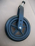 Medline Excel Extra Wide Wheelchair MDS806950EA 8" Front Caster & Fork. Fixed Price $30.00.
