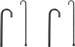 Carex Round Handle Cane - Wooden Walking With Rubber Tip Fashionable. Fixed Price $27.68.