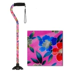 Nova Joy Offset Designer Walking Cane With Strap - Blue Waves. Fixed Price $30.00.