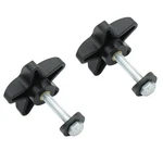 Henmnii Rollator Walker Replacement Knobs 2 Sets Universal Adjustable Black. Fixed Price $31.39.