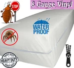 Venice Superior Heavy 8 Gauge Vinyl Zippered Mattress Cover Water Bed-bug Proof. Fixed Price $21.98.