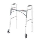 Drive Medical Two-button Folding Walker W/ Wheels Lightweight Rolling Mobi.... Fixed Price $39.51.