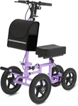All Terrain Knee Scooter For Adults Foldable Steerable Walker Shock Absorbe. Fixed Price $142.00.
