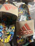 Adidas Adilette Comfort Slides Wmns Us 11FARM Rio HQ7080. Fixed Price $59.95.
