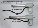 Dewert Dymat+ Linear El Foot Head Actuator Lift Incline Motor Adjustable Bed. Fixed Price $69.95.