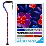 Nova Designer Walking Cane With Offset Handle, Lightweight Adjustable. Fixed Price $33.49.