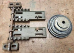 Walker Turner L752 Wood Lathe Motor Mount & Step Pulley. Fixed Price $75.00.